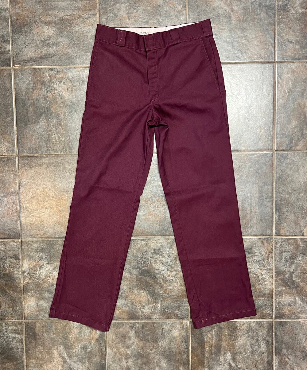 GIRLS SKATER PANTS DICKIES 31X32/EMPYRE SZ28 EUC